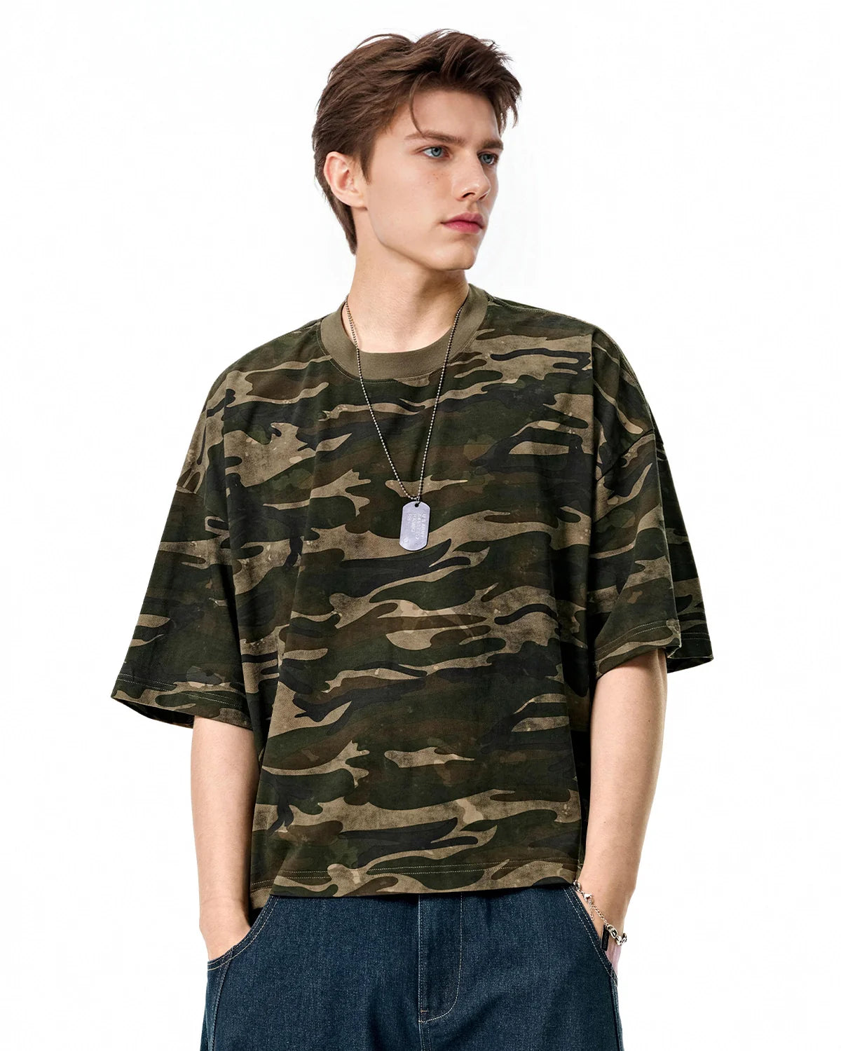 Boxy Camo Tees | Inflation Streetwear