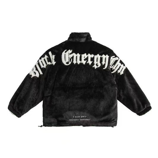 Black Energy Gothic Fleece Jacket