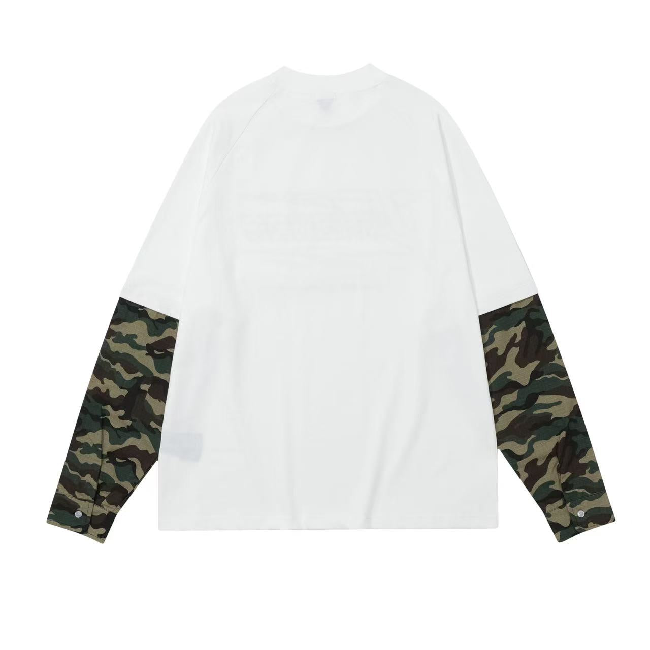 Camo Split Layer Long Sleeve