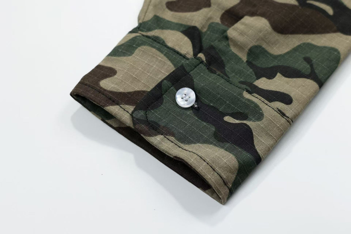 Camo Split Layer Long Sleeve
