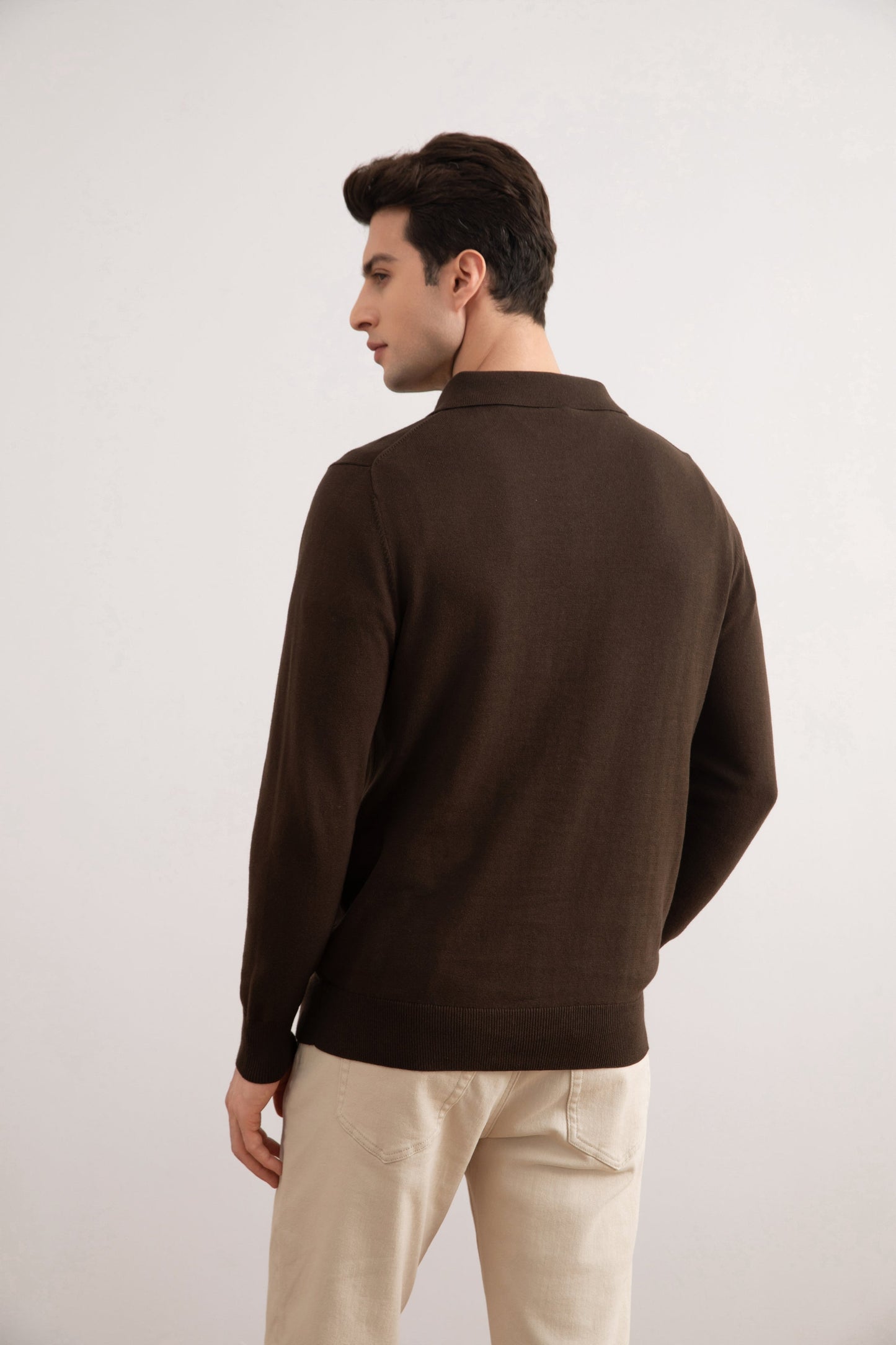 Brown Classic Polo Shirt