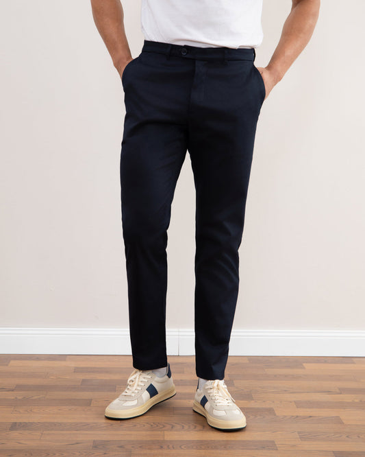 Navy Stretch Straight