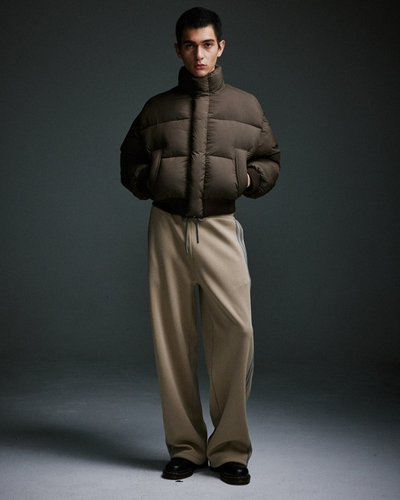 Cropped Puffer Down Jacket