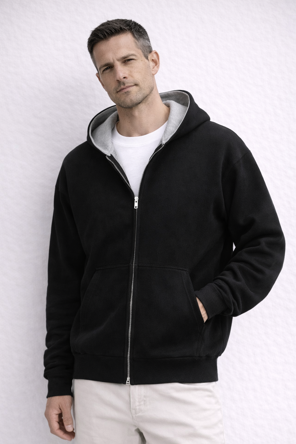 Sudadera Cremallera Esencial