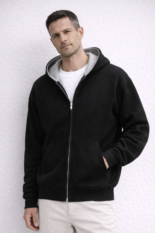 Sudadera Cremallera Esencial