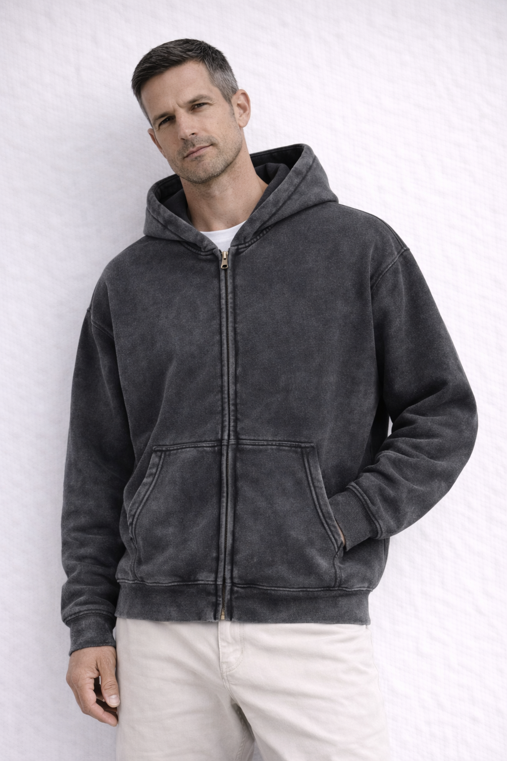 Sudadera Cremallera Urbana