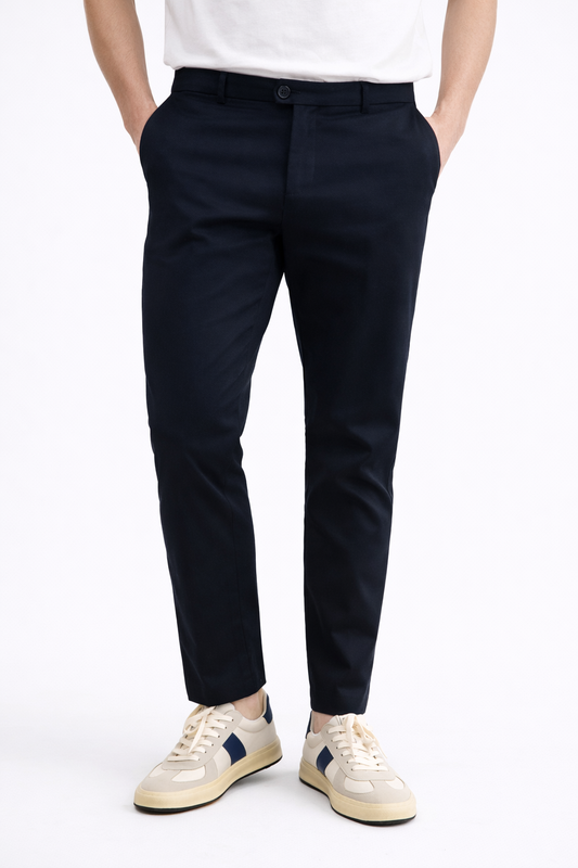 Pantalón Recto Marino