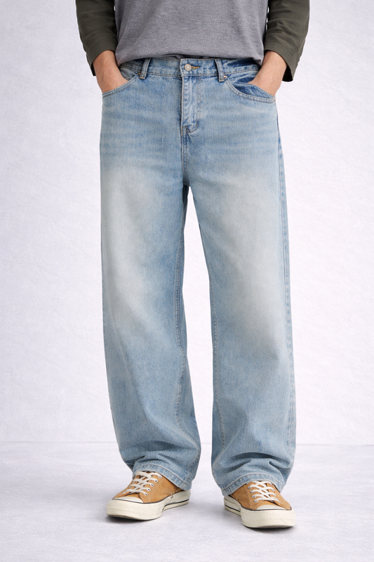 Vaquero Wide Relaxed Clásico