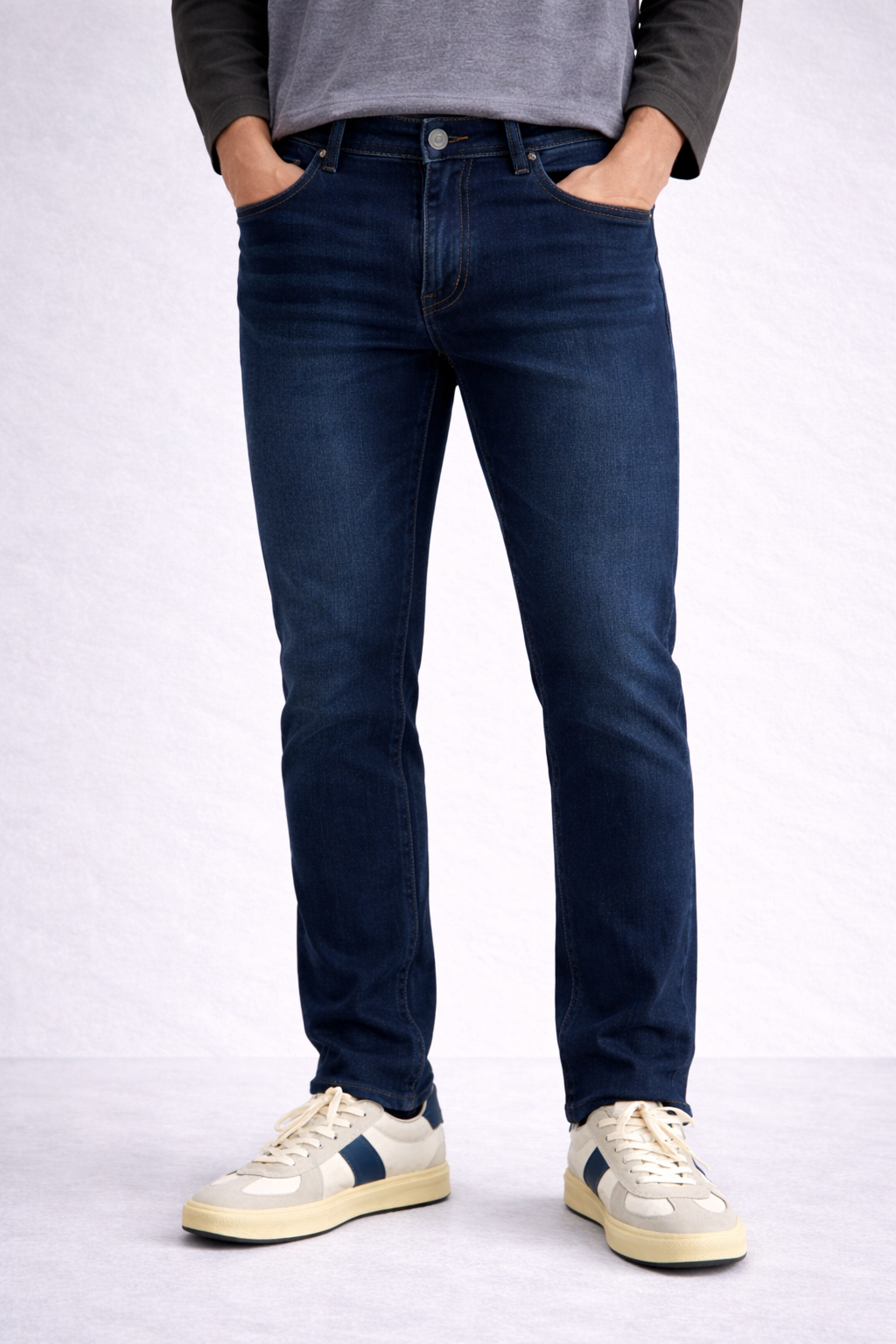 Vaquero Slim Fit Azul Marino