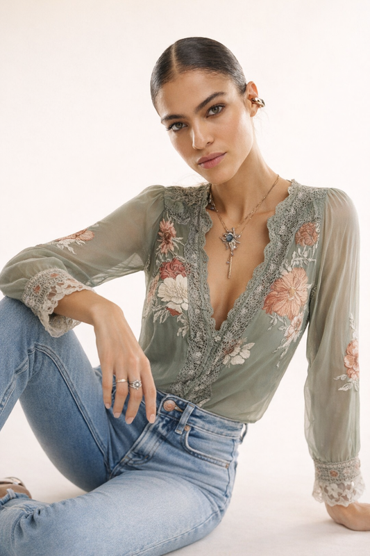 Blusa Encanto Floral